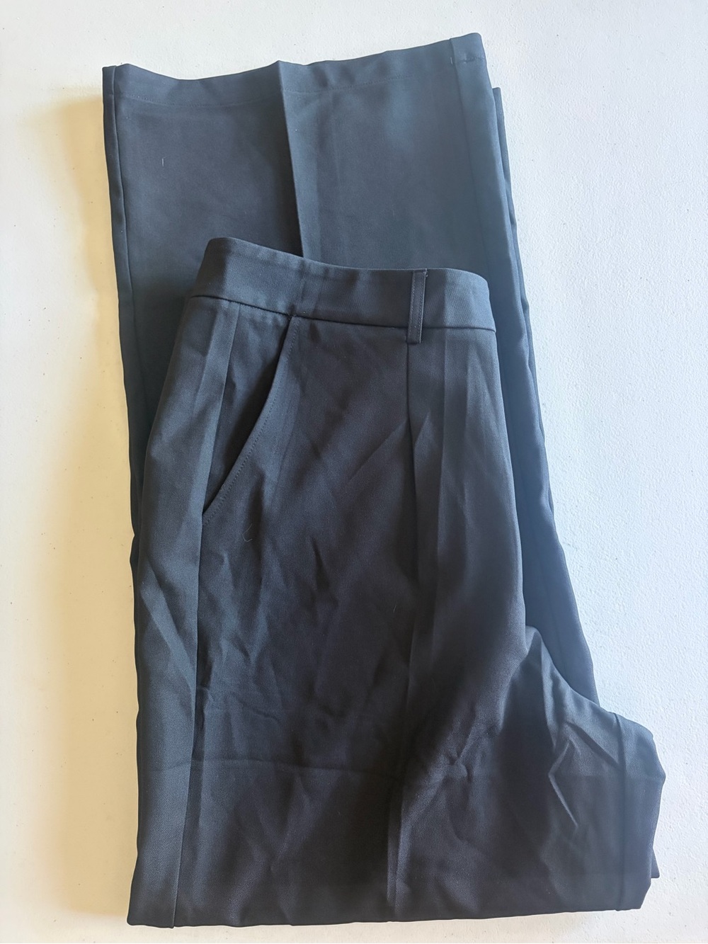Ni Min Women's Black Dress Pants- Wide Leg